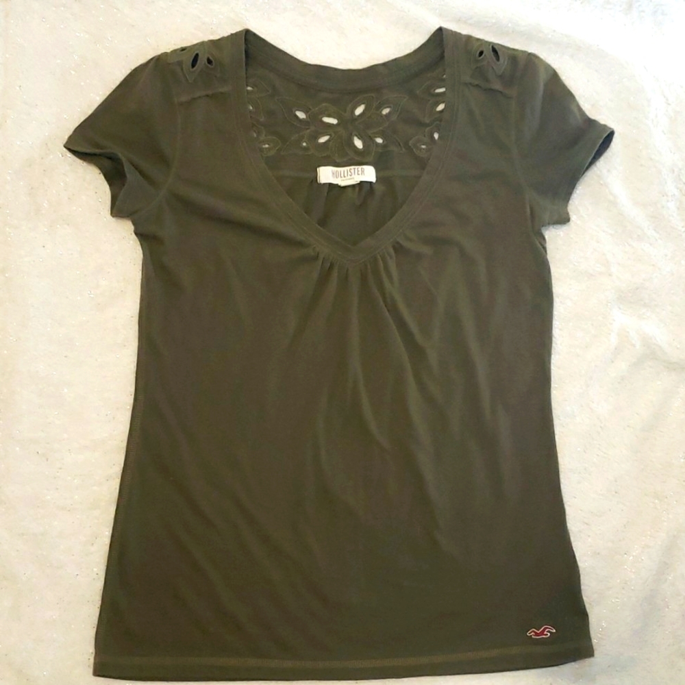 Hollister Forest Green Top